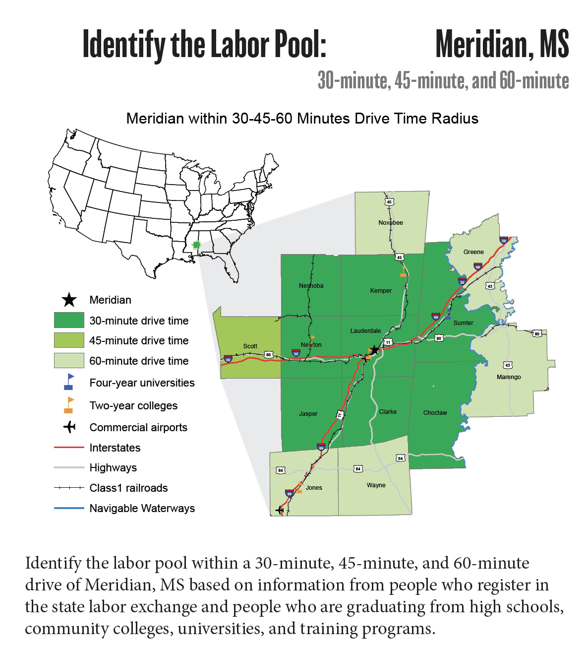 Available Labor Pool Map